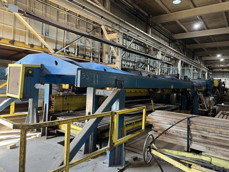 72" x .200" x 50,000# Voss cut to length line, Stock# 10962