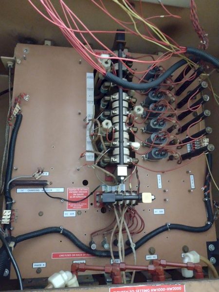 250 KW AJAX TOCCO "PACER" INDUCTION HARDENING SCANNER SYSTEM WITH MAGNESCAN QS CONTROLS: STOCK #