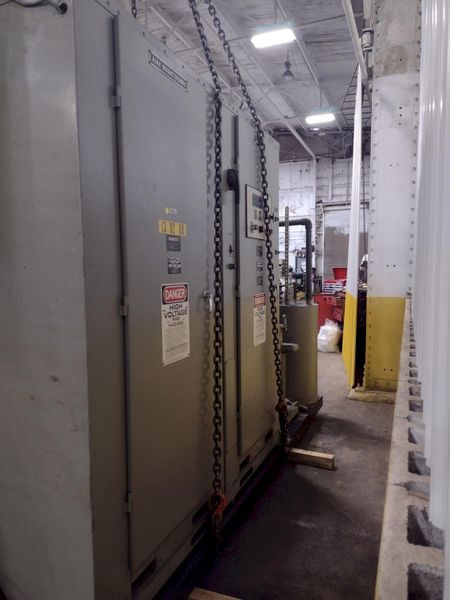 250 KW AJAX TOCCO "PACER" INDUCTION HARDENING SCANNER SYSTEM WITH MAGNESCAN QS CONTROLS: STOCK #
