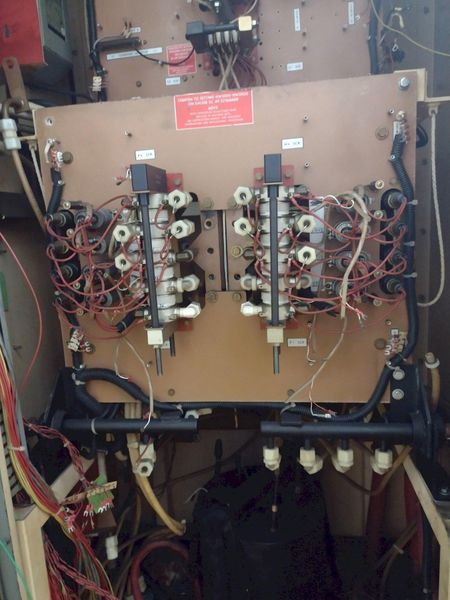 250 KW AJAX TOCCO "PACER" INDUCTION HARDENING SCANNER SYSTEM WITH MAGNESCAN QS CONTROLS: STOCK #