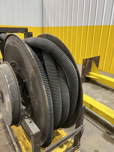 40 HP x 4 STATION CLEAN AIR TECHNOLOGIES / EUROVAC INDUSTRIAL TRANSIT & BUS CENTRAL VACUUM SYSTE