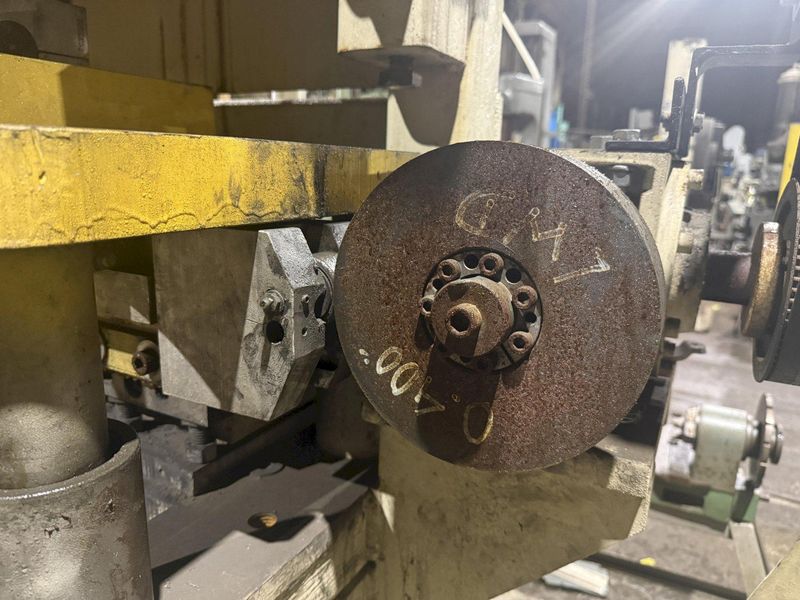 48” WIDE x 30 HP MECHANICAL IN-LINE COIL PRESS & SHEAR WITH PLC VARIABLE SPEED DRIVE: STOCK #229