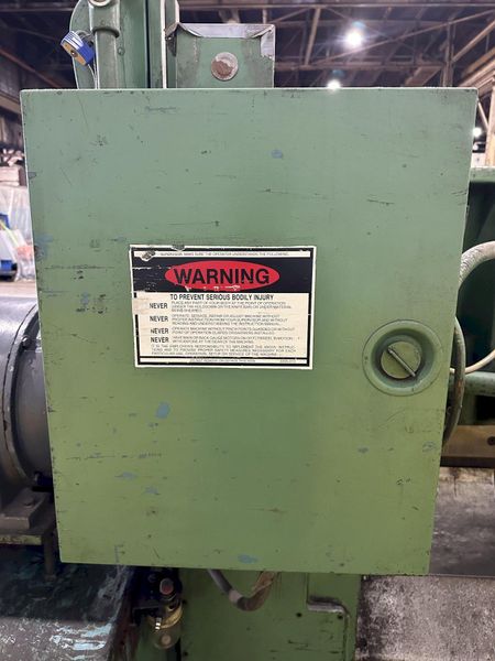 12' X 1/2" WYSONG MODEL #1250 MECHANICAL POWER SQUARING SHEAR: STOCK #19618
