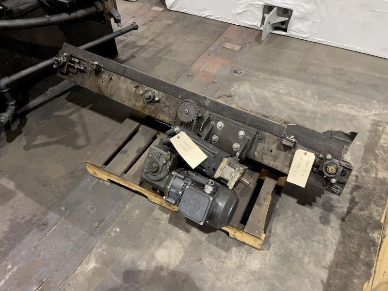 50,000 LBS x 38' VAUGHN DOUBLE PULL/ SINGLE CHAIN DRAW BENCH: STOCK #13578
