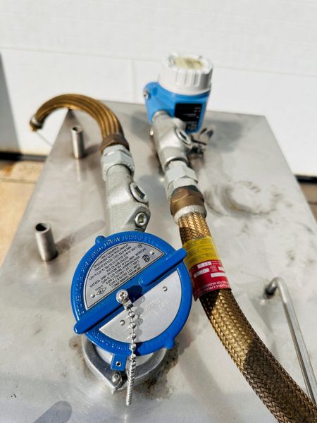 Cozzoli IFLM Four Headed Filler ||  Inline Fill-To-Level  ||  Manual Filler