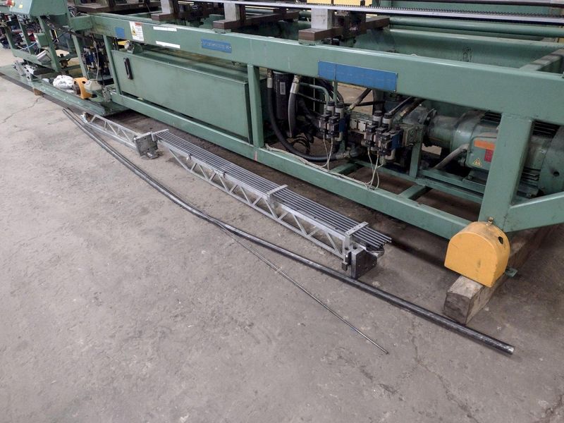 BURR OAK MODEL #VBHB RETURN TUBE BENDER & MODEL #MTCO STRAIGHTENER FEEDER: STOCK #15868