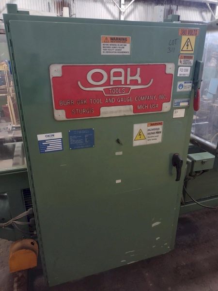 BURR OAK MODEL #VBHB RETURN TUBE BENDER & MODEL #MTCO STRAIGHTENER FEEDER: STOCK #15868