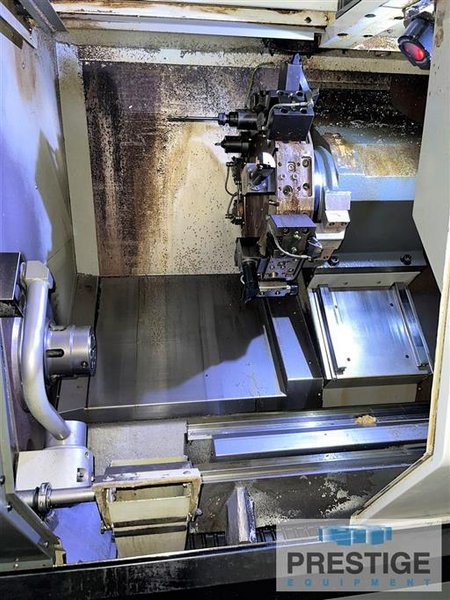 Haas DS-30SS, 31" Swing, Sub-Spindle, 12-Pos. Turret, 4800 RPM, Bar Feed, 1000 PSI Coolant, Haas CNC, 2016, #32282