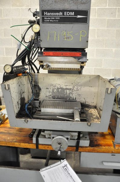 20 AMP HANSVEDT RAM TYPE EDM, BENCH TOP