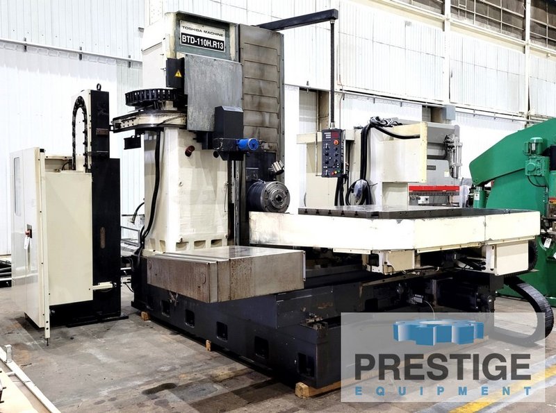 4.3" Toshiba BTD-110H.R13, X-63", Y-49", Tosnuc 999, 44" x 49" B-Axis Table 38 ATC, CTS, Tosnuc 999, 2013, #32885
