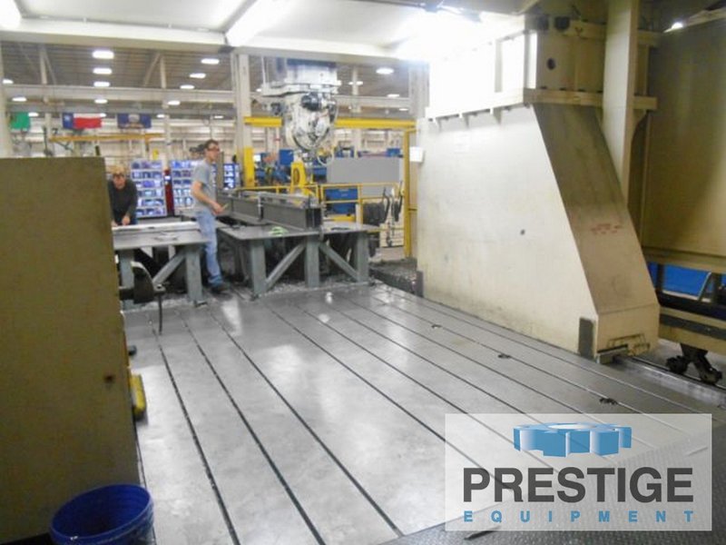 Rambaudi 5-Axis, X-315". Y-177", Z-57", 177" x 470" Table, 2-Axis Gimbel Head, 3000 RPM, Fidia C-20 CNC, #43037