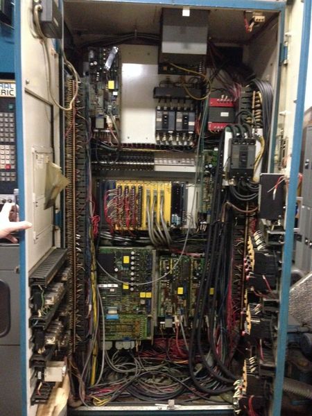 FANUC CNC  Note: Machine not running and has alarm > X Axis Servo alarm