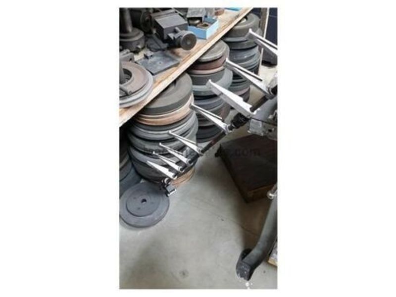 Not UNDER POWER, 60 Plus ASSORTED GRINDING WHEELS SPECIFICATIONS: CAPACITY 4’ X 18” GRINDING WHEEL 1 ½” X 14” 3 HP SPINDLE COOLANT 220 VOLT 3 PHASE AUTO CYCLE Condition: Grinder is worn down from being improperly used. The head is worn down as well