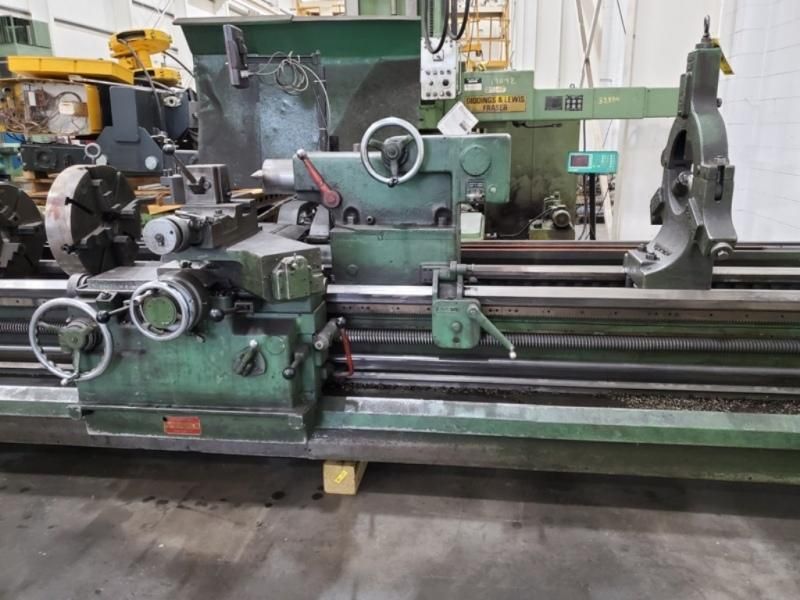 MONARCH SERIES 80 ENGINE LATHE, Dynashit, 35" x 144"