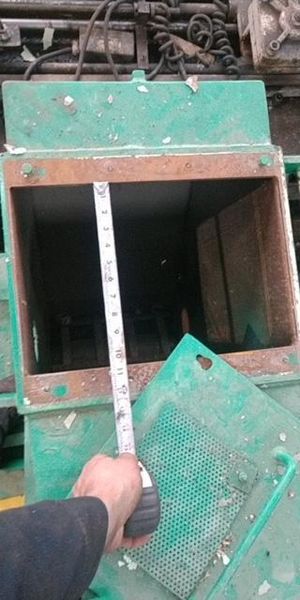 14' X 16' CUMBERLAND PLASTIC GRANULATOR: STOCK #18791