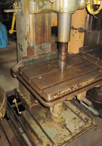 25' CLEEREMAN SINGLE SPINDLE DRILL: STOCK #58636