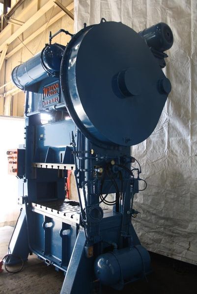 65 TON WARCO STRAIGHT SIDE DOUBLE CRANK PRESS: STOCK #64295
