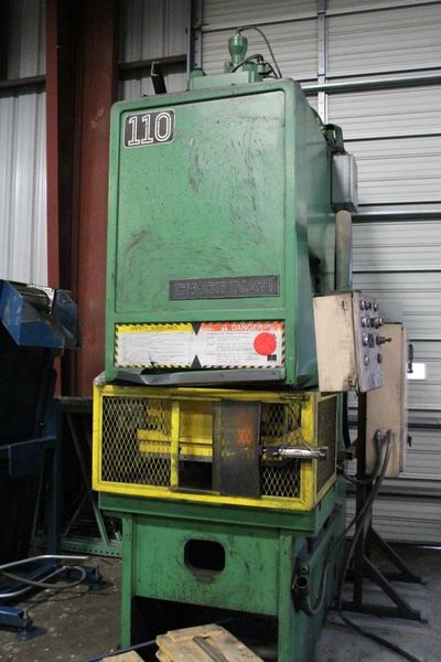 110 CINCINNATI HYDRAULIC PRESS: STOCK #65957