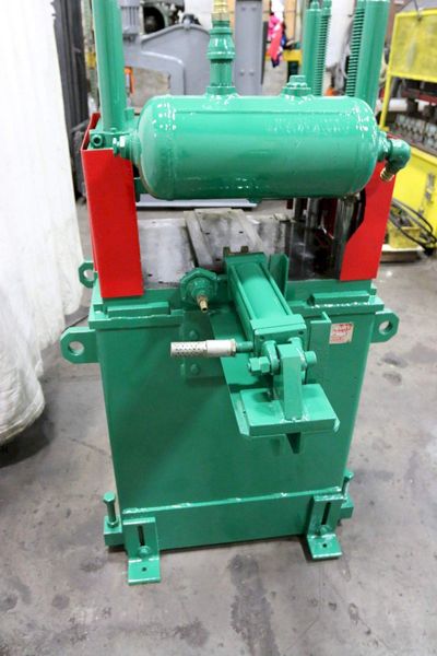7 TON BRADBURY/AIRAM 4 POST PNEUMATIC CUTOFF PRESS: STOCK #66984