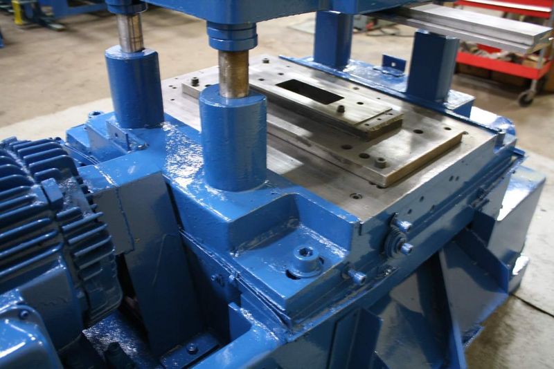 TISHKEN 4 POST MECHANICAL CUTOFF PRESS:  STOCK #67390