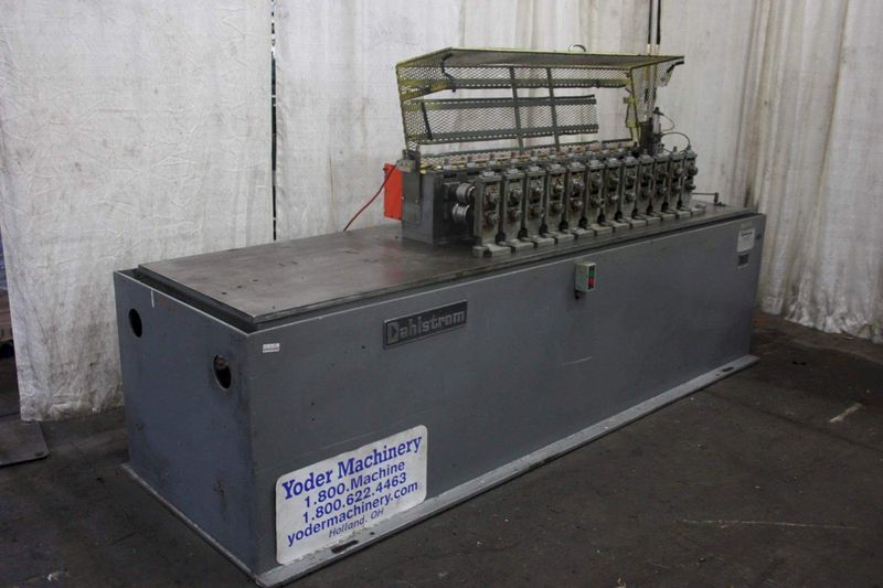 12 STAND X 1' DAHLSTROM ROLLFORMER: STOCK #67700