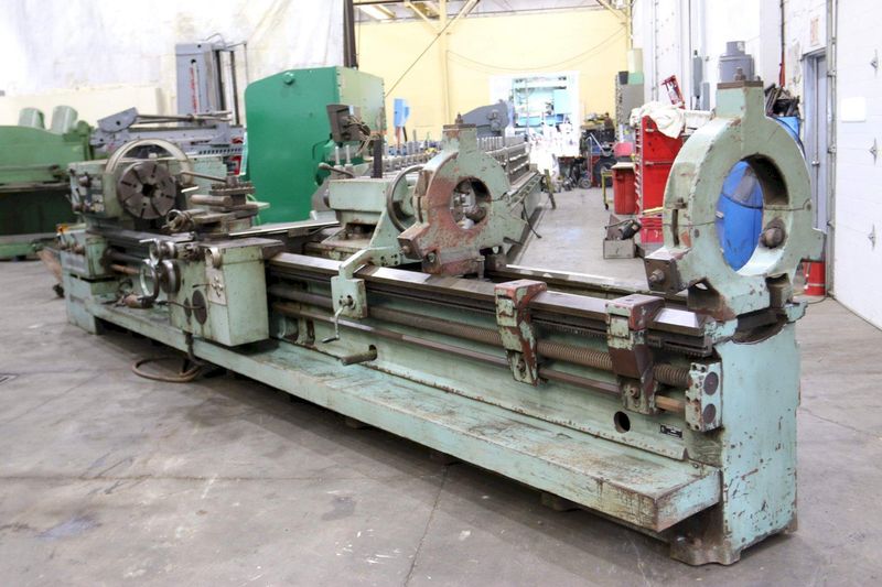 24" X 190" TOS MODEL SUS63 ENGINE LATHE: STOCK #71120