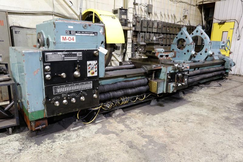 42" X 13' TOS MODEL #SU100HD  ENGINE LATHE: STOCK #71747