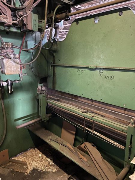 375 Ton x 10ft Chicago Model 606-D Mechanical Press Brake