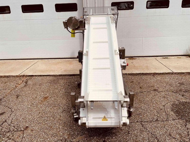 Safeline Mettler Toledo 62” Stainless Steel Incline Conveyor
