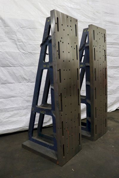 1 SET OF 25" X 98" X 42" GARLAND MFG ANGLE PLATES: STOCK #73776