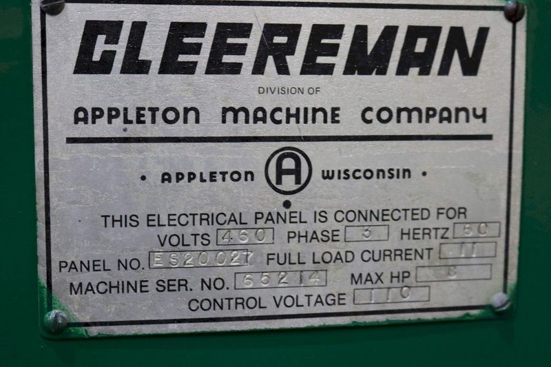 30" CLEERMAN SINGLE SPINDLE DRILL PRESS: STOCK # 72805