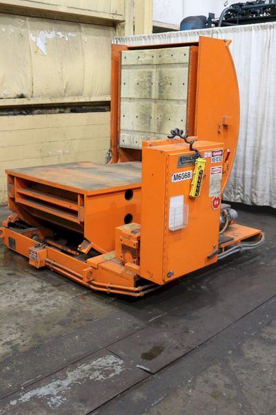20,000 LBS STRILICH TRAVELING UPENDER WITH COIL CAR: STOCK #72763