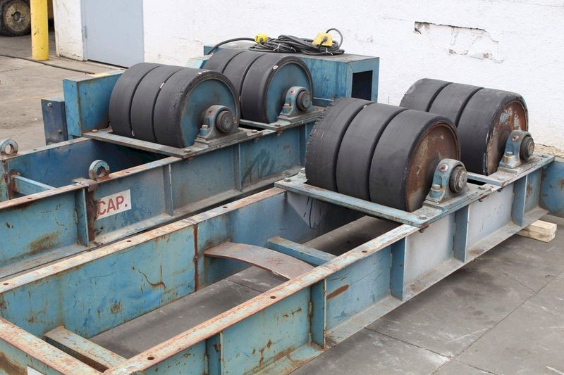 120 TON SET OF JOE FULLER TANK TURNING ROLL: STOCK #72277