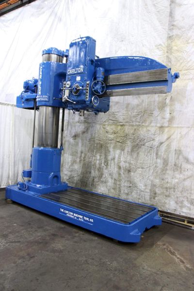 7' X 19" CARLTON MODEL #4A RADIAL DRILL: STOCK #71507