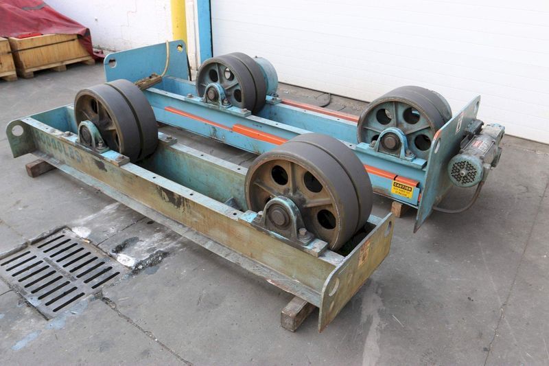 15 TON UNIQUE MODEL POWERED TANK ROLLS: STOCK #70841