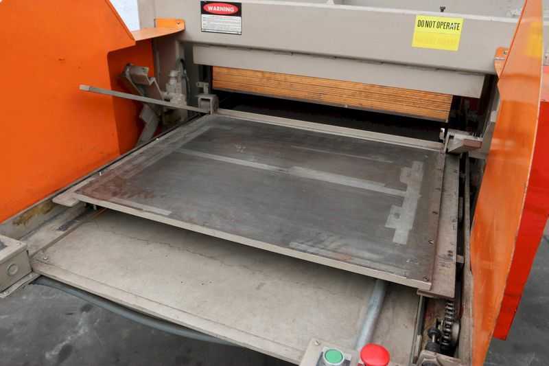ZED MODEL STP 80 TON DIE CUTTER PRESS: STOCK #70670