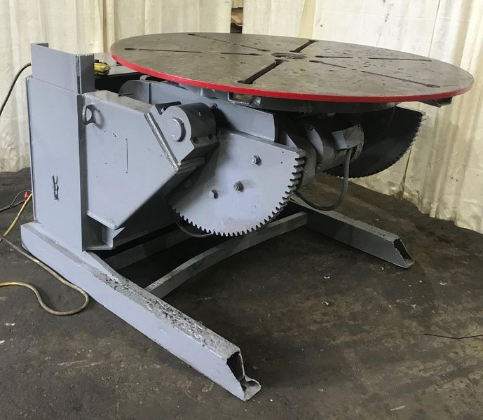 6000 LB RANSOME MODEL #60-P WELDING POSITIONER: STOCK#70391