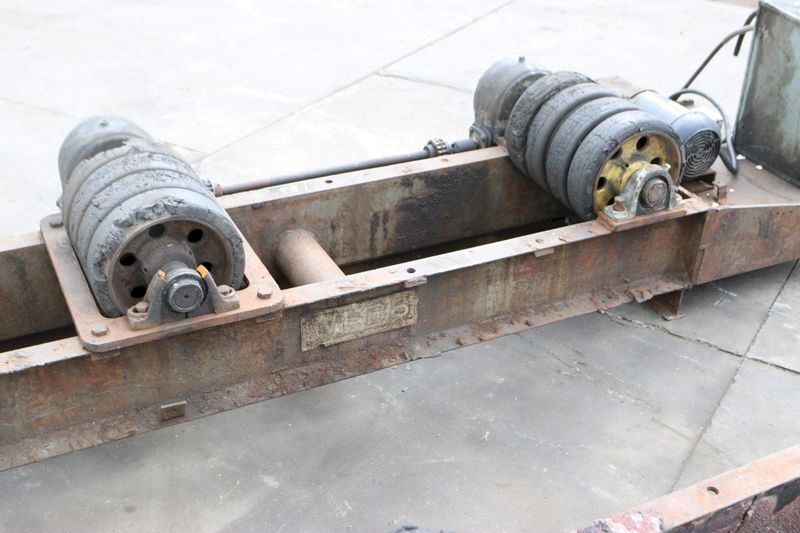 10 TON WEBB  TANK TURNING ROLLS: STOCK #70350