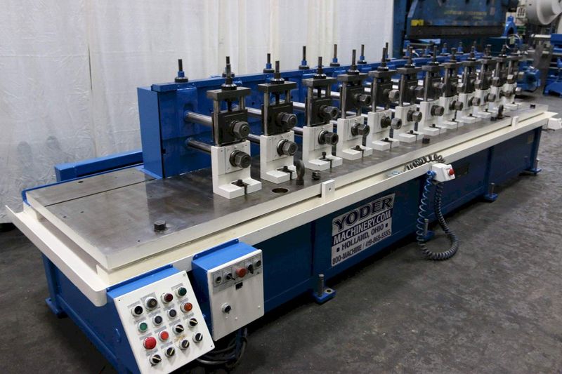 12 STAND X 2' CONTOUR ROLL ROLLFORMER: STOCK #69320