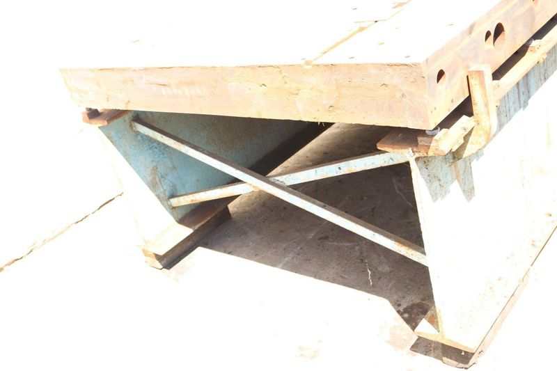59' X 158' CAST IRON TABLE: STOCK #68409