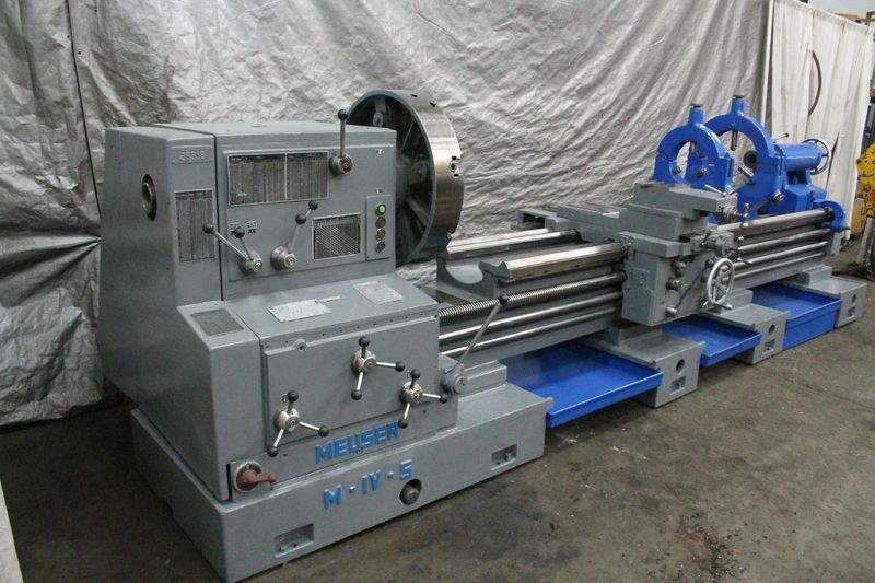 30" X 120" MEUSER ENGINE LATHE: STOCK #65887