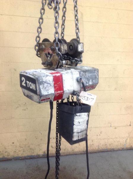 2 TON COFFING ELECTRIC CHAIN HOIST: STOCK 65317