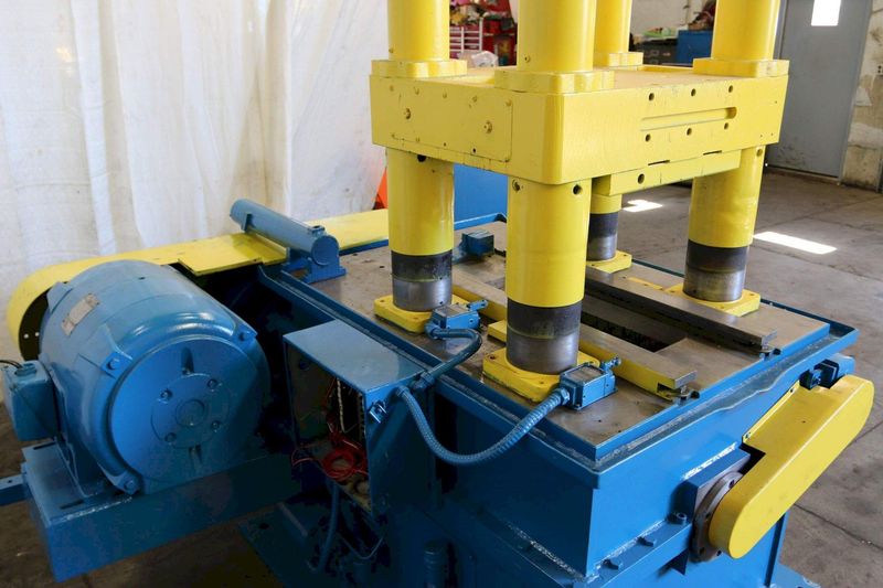 125 TON ALPHA 4 POST CUTOFF PRESS: STOCK #64362