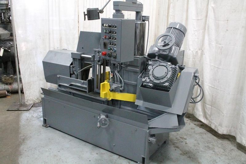 13' x 13' MEBA HORIZONTAL MODEL #330A AUTO FEED BANDSAW: STOCK 64108