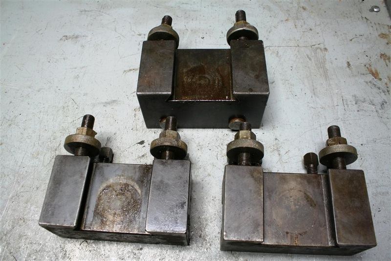 (3) ALORIS TOOL HOLDERS D1, D2, AND D4: STOCK #59263