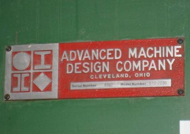 570 TON ADVANCED HYDRAULIC STRAIGHT SIDE PRESS: STOCK #59116
