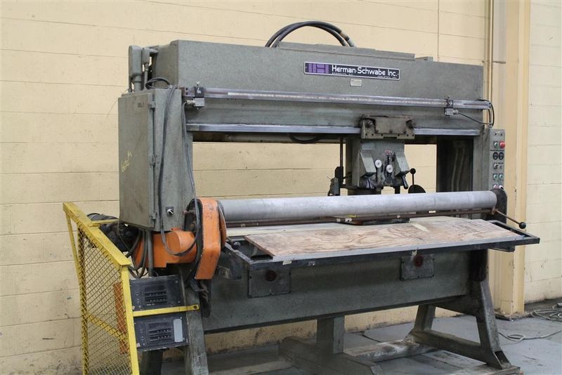 25 TON HERMAN SCHWABE MODEL #ATH TRAVELING HEAD PRESS: STOCK #58222