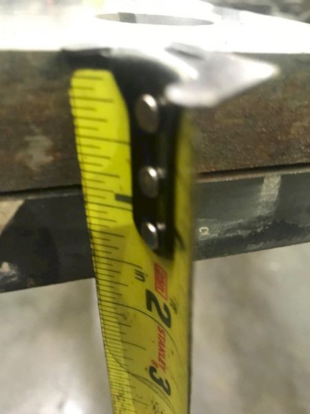 10' X 3 3/4 X 7/8' 4-SIDED CINCINNATI SHEAR BLADES:  STOCK #54428