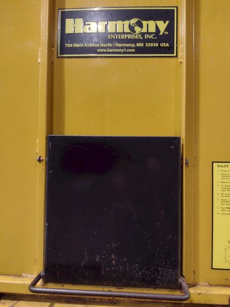 HARMONY MODEL #M60STD DOWNSTROKE HYDRAULIC BALER: STOCK #18796