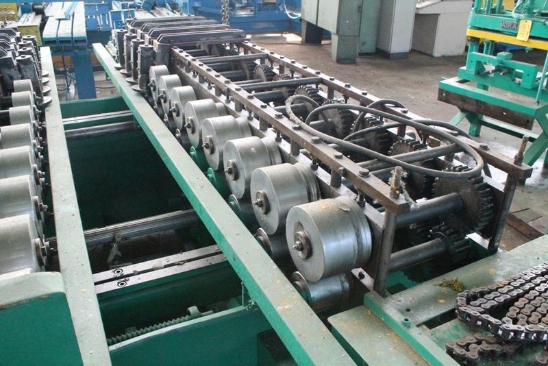 46" X 14 GAUGE ENGEL DUAL HEAD DUPLEX ROLLFORMER:   STOCK #2567